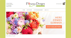 Desktop Screenshot of floranzadesigns.com